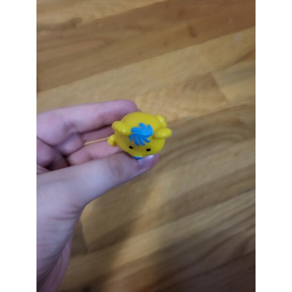 Strawberry Shortcake Cheesecake Pet Yellow Bear Mouse Figure Blue Bow - Picture 5 of 6